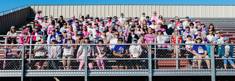 Cancer survivors at Heaven Can Wait 5K walk/run 2024