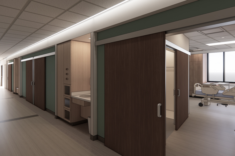 Bend Inpatient Rehab Renderings © PKA Architects