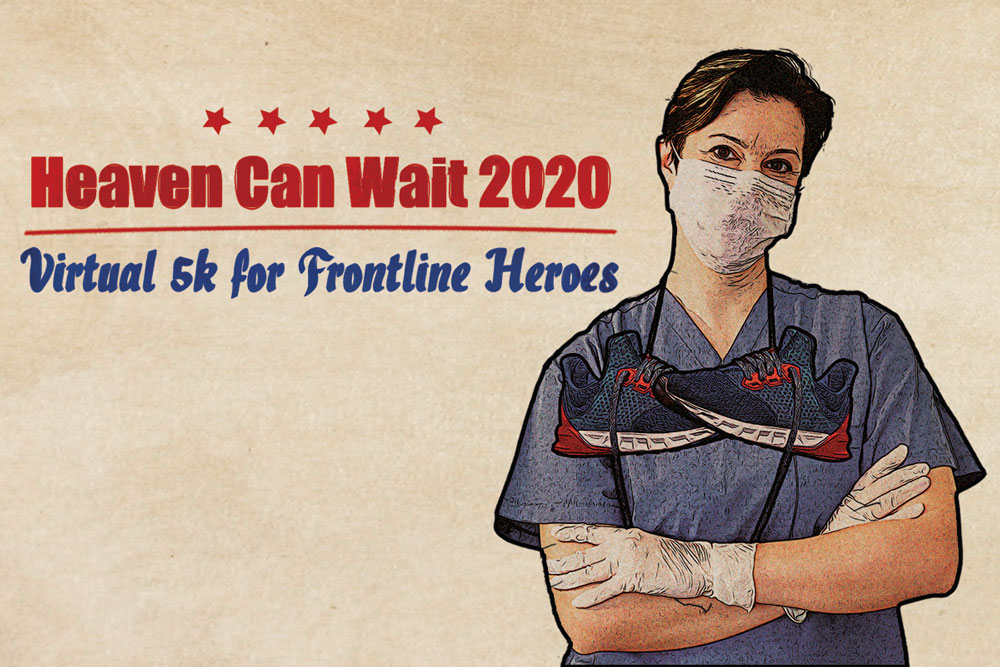 Frontline heroes HCW virtual 5K banner