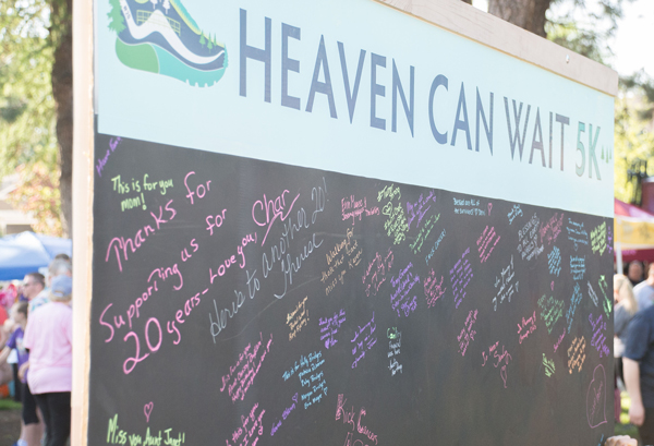 Heaven Can Wait chalkboard
